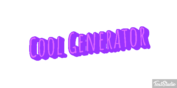 Cool Generator テキスト効果
