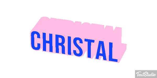 Christal Effetto testo