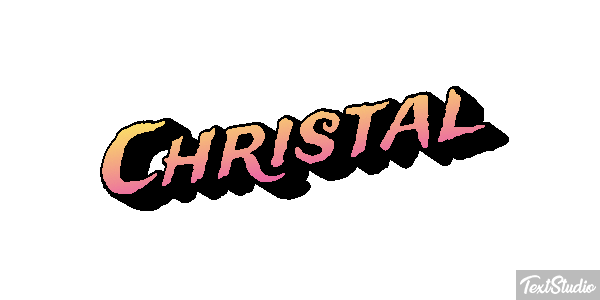 Christal Effetto testo