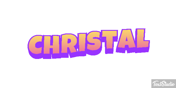 Christal Effetto testo