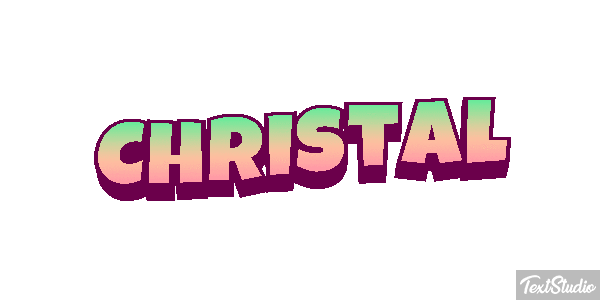 Christal Effetto testo