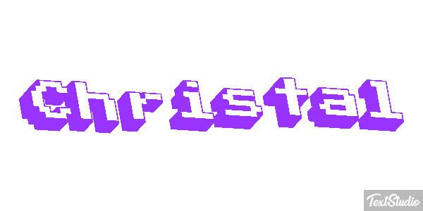 Christal Effetto testo