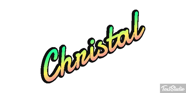 Christal Effetto testo