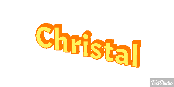 Christal Effetto testo