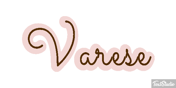 Varese Efeito do texto