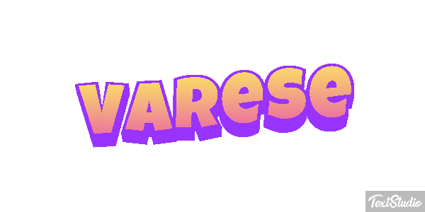 Varese Efeito do texto