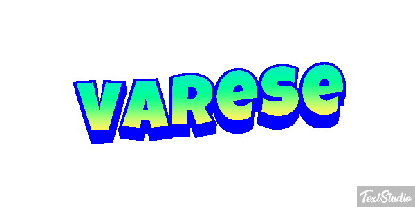 Varese Efeito do texto