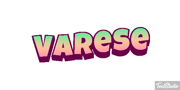 Varese Efeito do texto