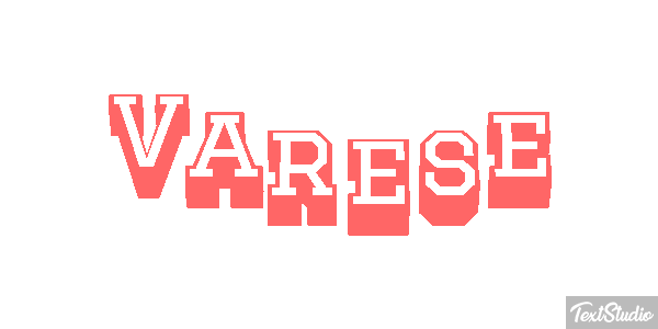 Varese Efeito do texto