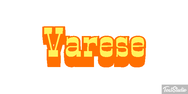 Varese Efeito do texto