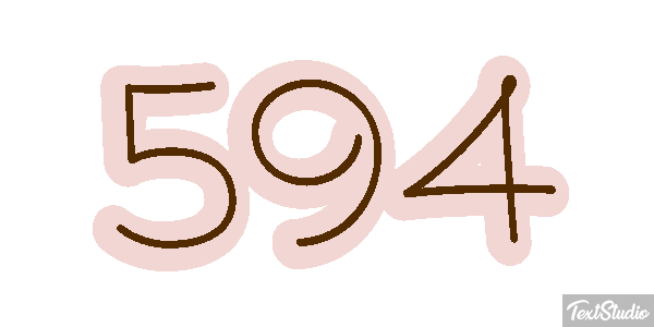 594 Effet de texte