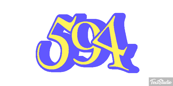 594 Effet de texte