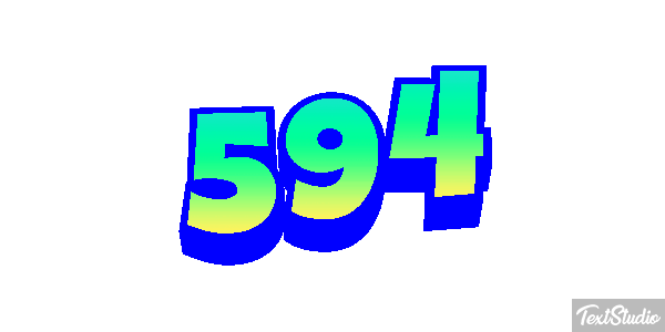 594 Effet de texte