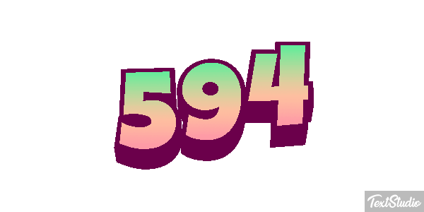 594 Effet de texte