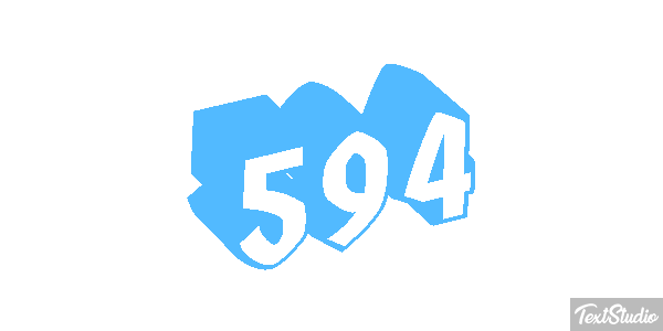 594 Effet de texte
