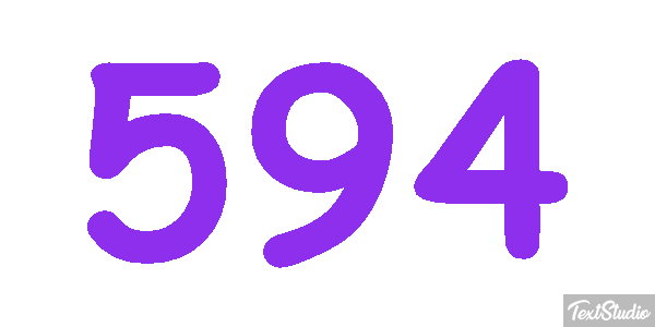 594 Effet de texte
