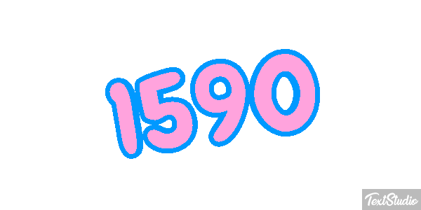 1590 テキスト効果