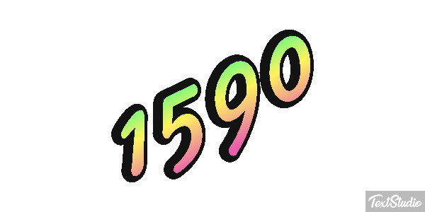 1590 テキスト効果