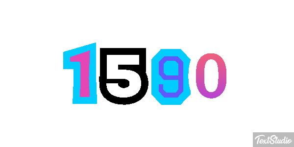 1590 テキスト効果