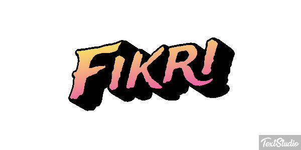 Fikri Текстовый эффект