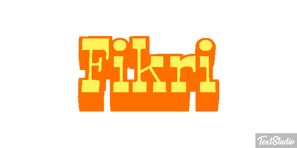 Fikri Текстовый эффект