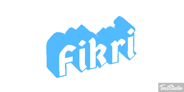 Fikri Текстовый эффект