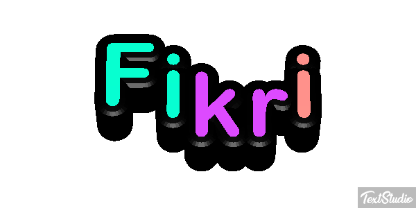 Fikri Текстовый эффект