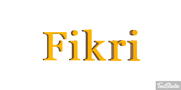 Fikri Текстовый эффект