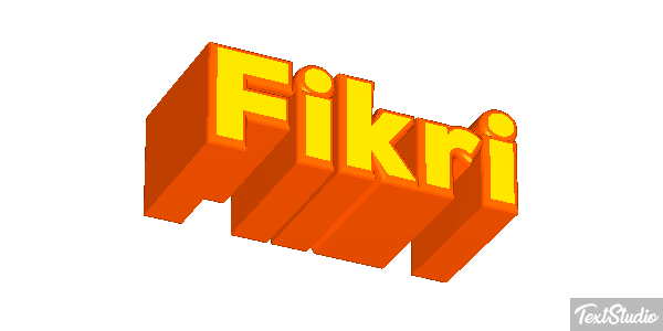 Fikri Текстовый эффект