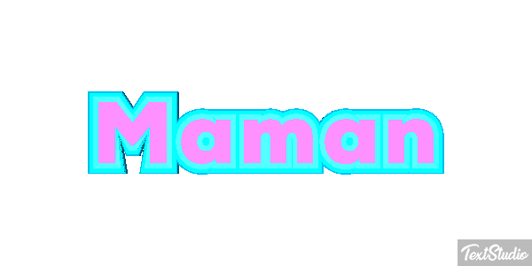 Maman Effetto testo