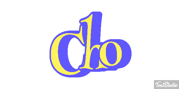 Cho Text effect