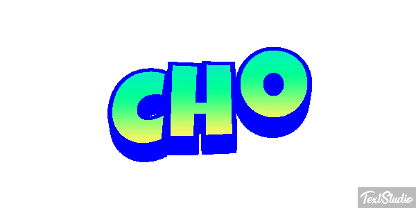 Cho Text effect