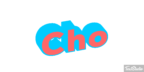 Cho Text effect