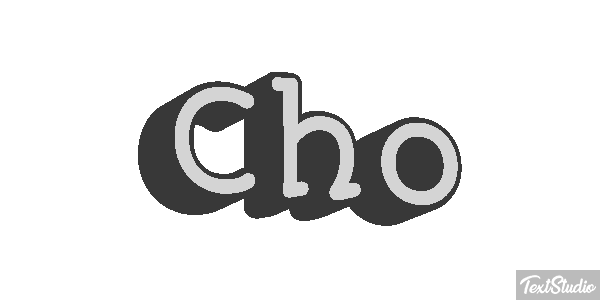 Cho Text effect