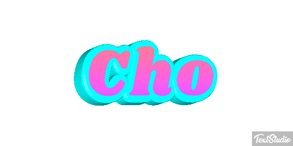 Cho Text effect