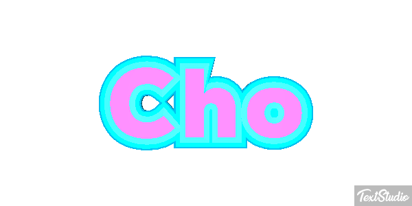 Cho Text effect