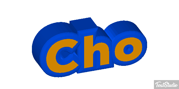 Cho Text effect