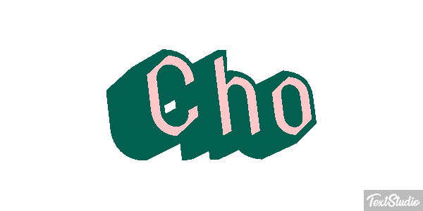 Cho Text effect