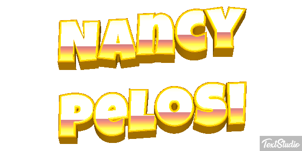 Nancy Pelosi Efecto de texto