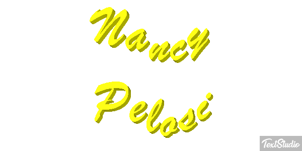 Nancy Pelosi Efecto de texto