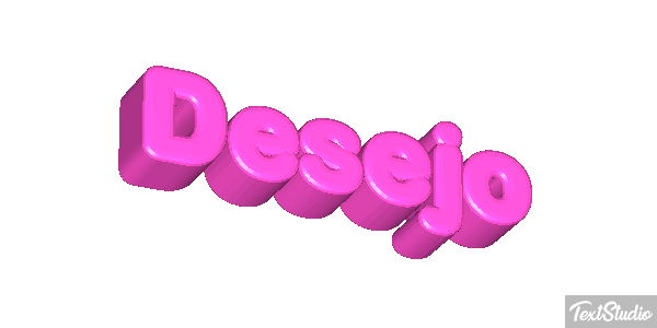 Desejo Text effect