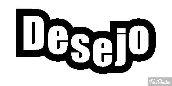 Desejo Text effect