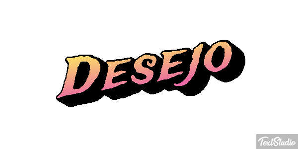 Desejo Text effect