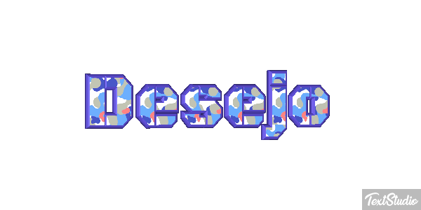 Desejo Text effect