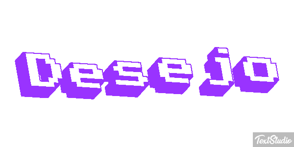 Desejo Text effect