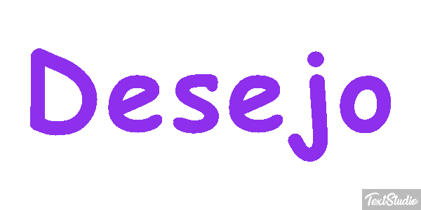 Desejo Text effect