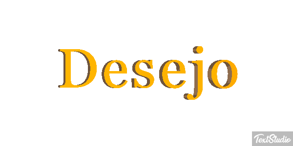 Desejo Text effect