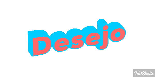 Desejo Text effect