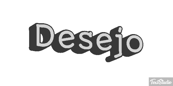 Desejo Text effect