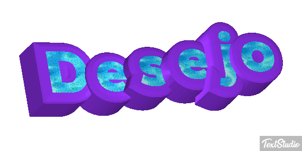 Desejo Text effect